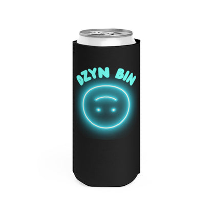 DZYNBIN Black Slim Can Cooler