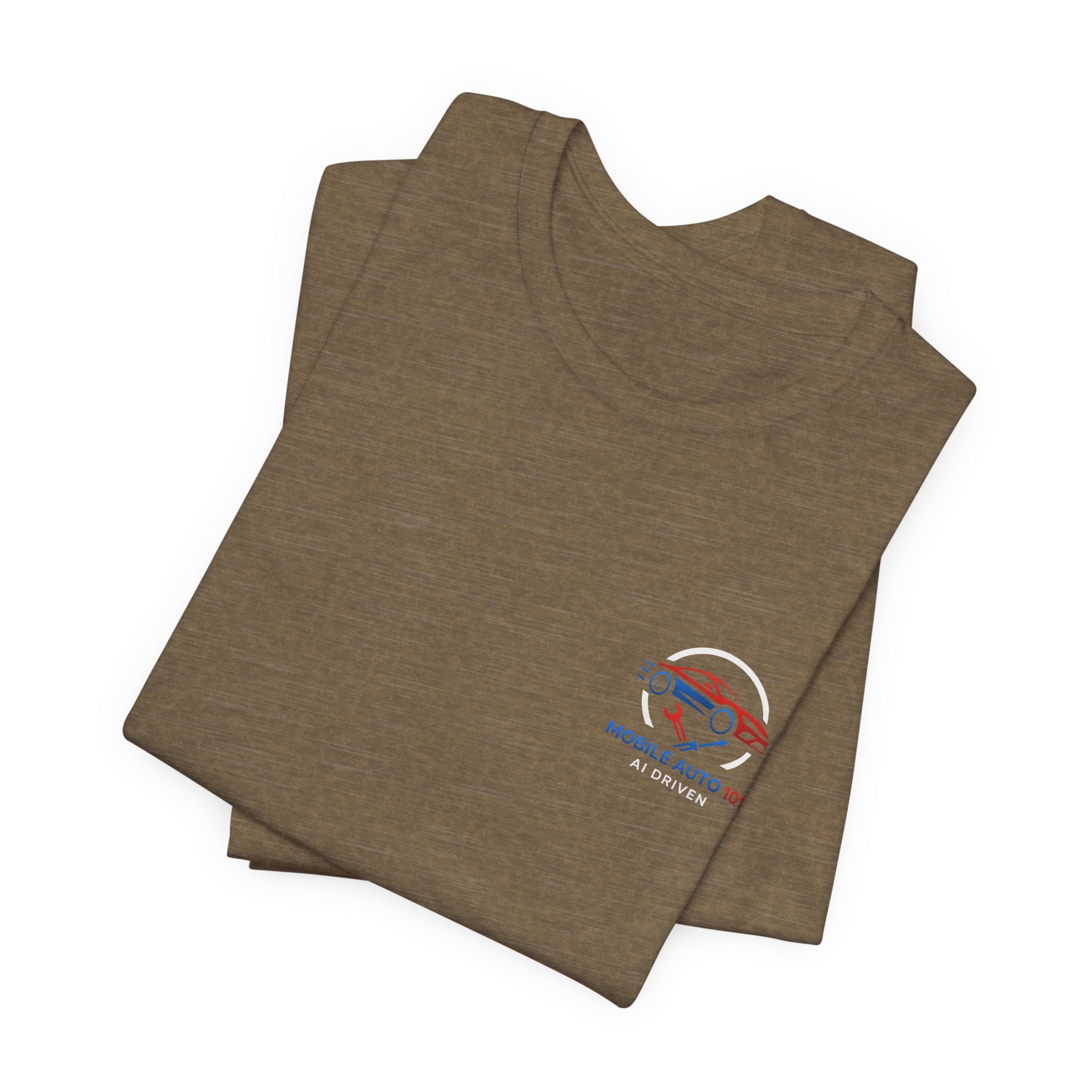 Mobile Auto 101 2nd Ed. (front and back design)-Unisex Jersey Short Sleeve Tee