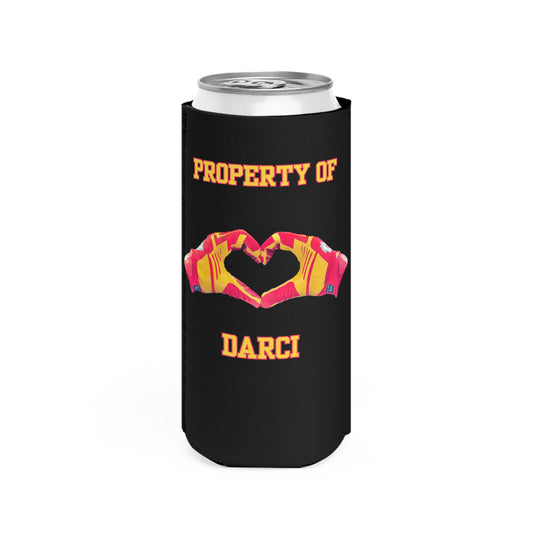 Property of Darci #27-Slim Can Cooler