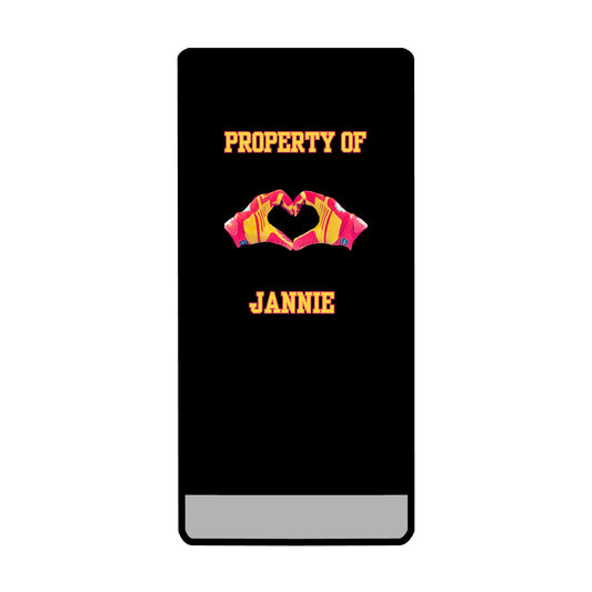 Property of Jannie #87 Slim Beverage Holder