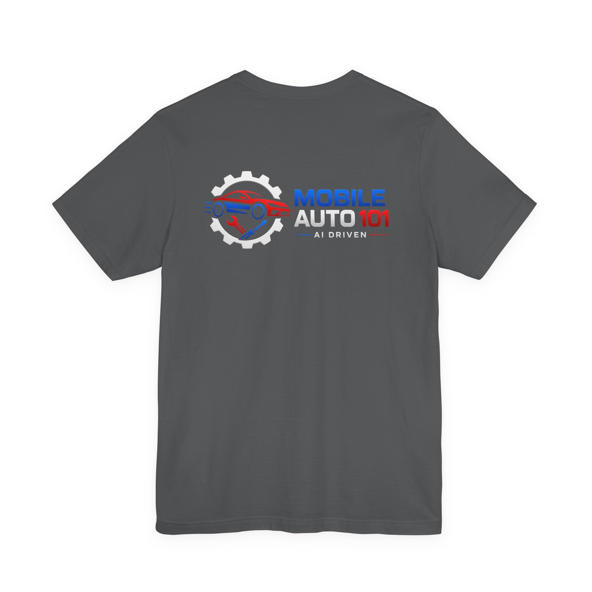 Mobile Auto 101 3rd Ed. (front and back design)-Unisex Jersey Short Sleeve Tee