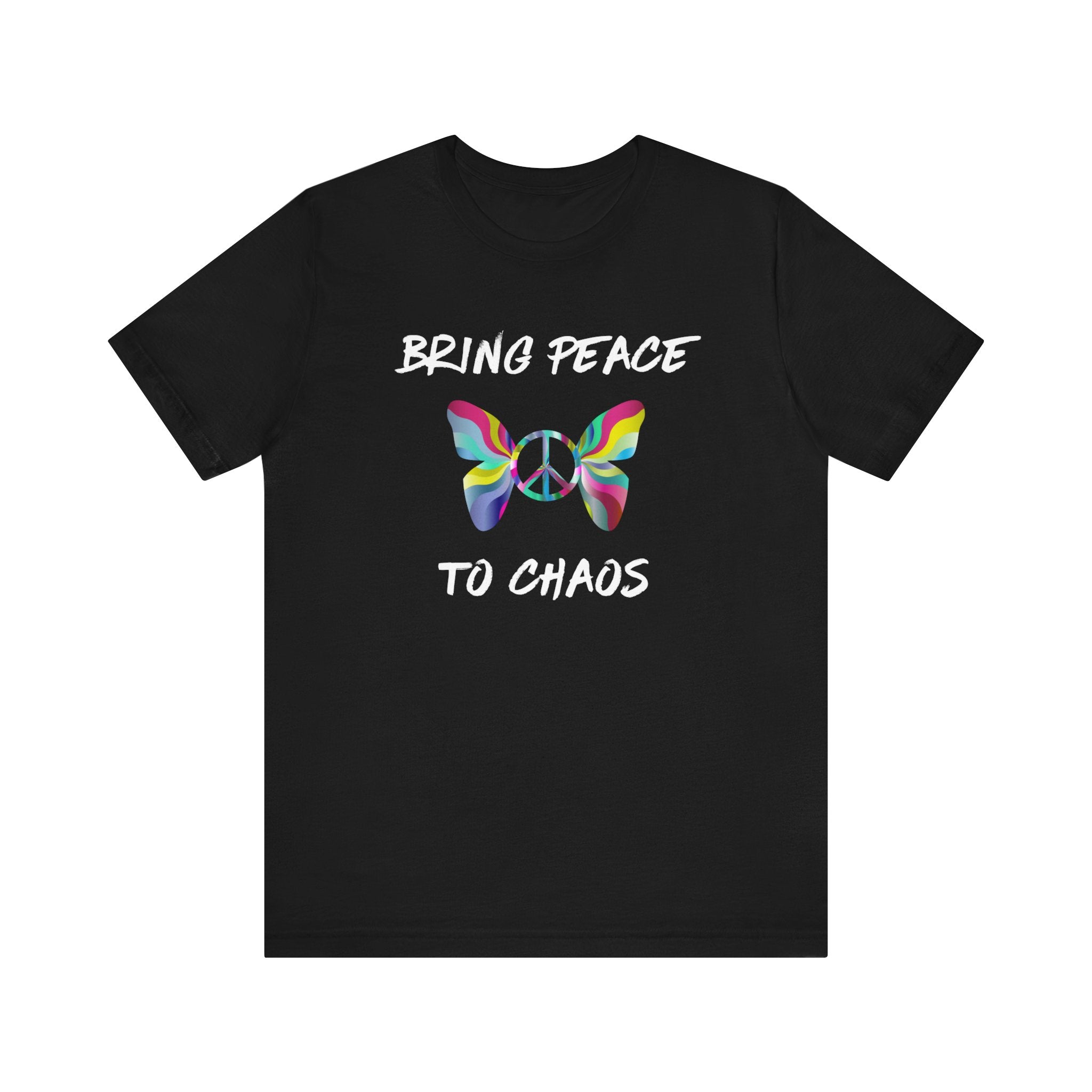 Bring Peace to Chaos-Unisex Jersey Short Sleeve Tee