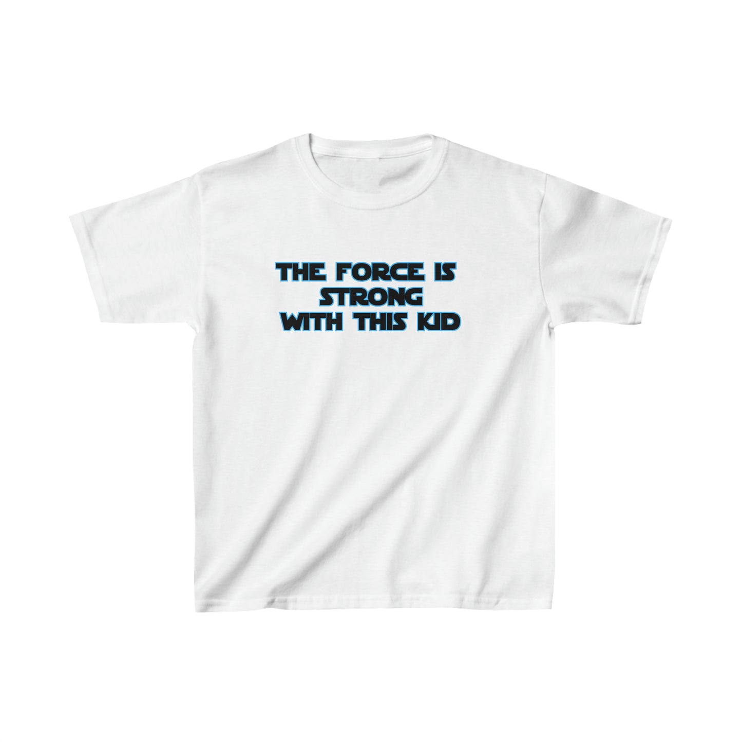 The Force Is Strong With This Kid-Kids Heavy Cotton™ Tee