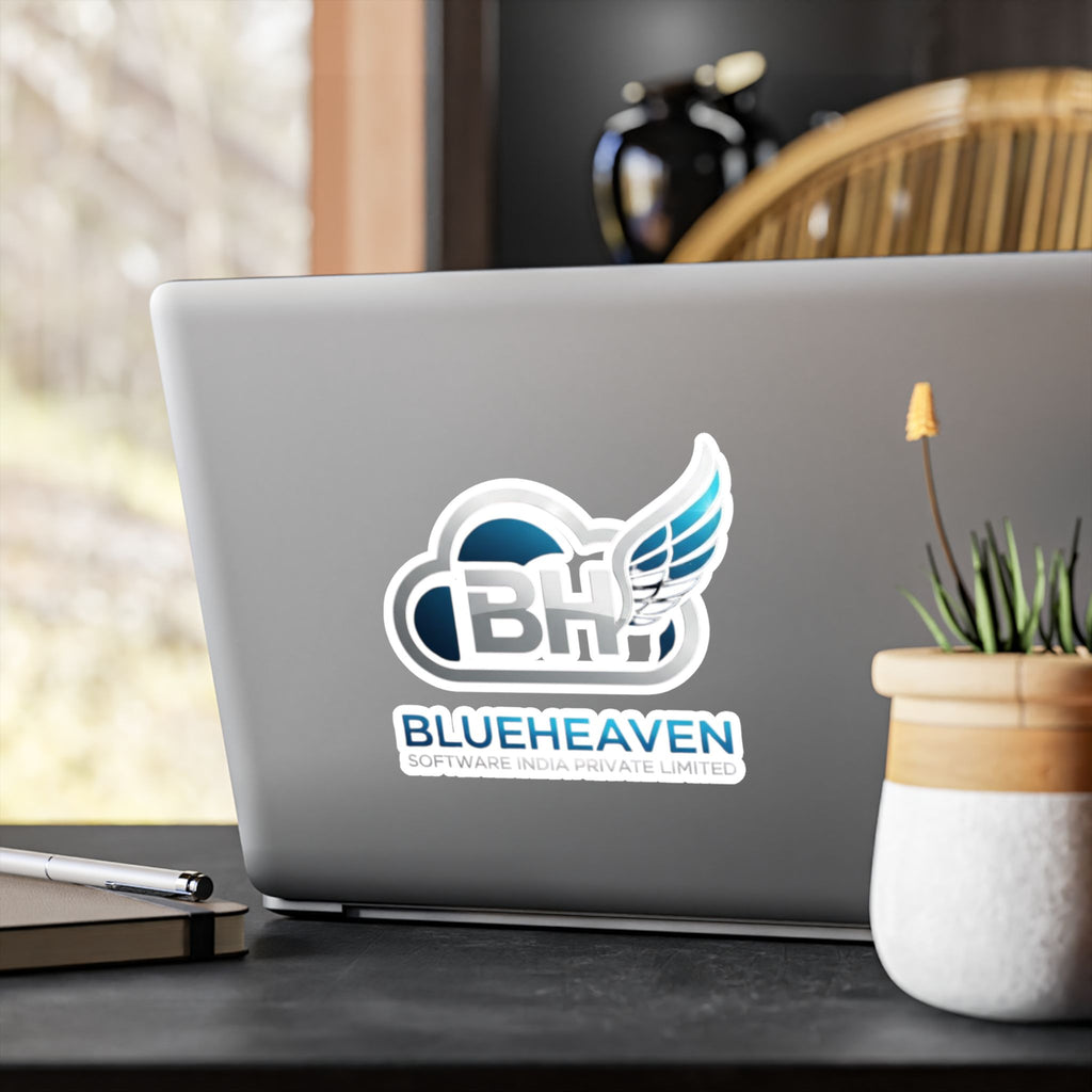 Blueheaven BH Winged Logo Kiss-Cut Vinyl Decal