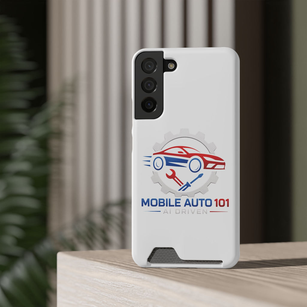 Mobile Auto 101 Logo Phone Case with Card Holder