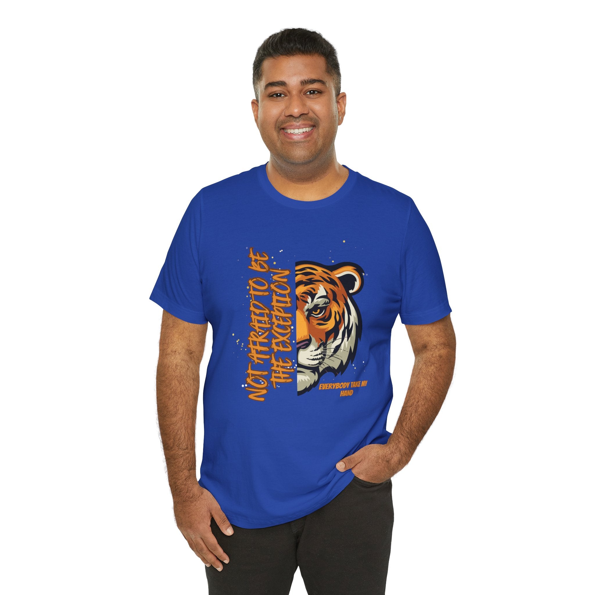 Not Afraid to Be the Exception-Unisex Jersey Short Sleeve Tee