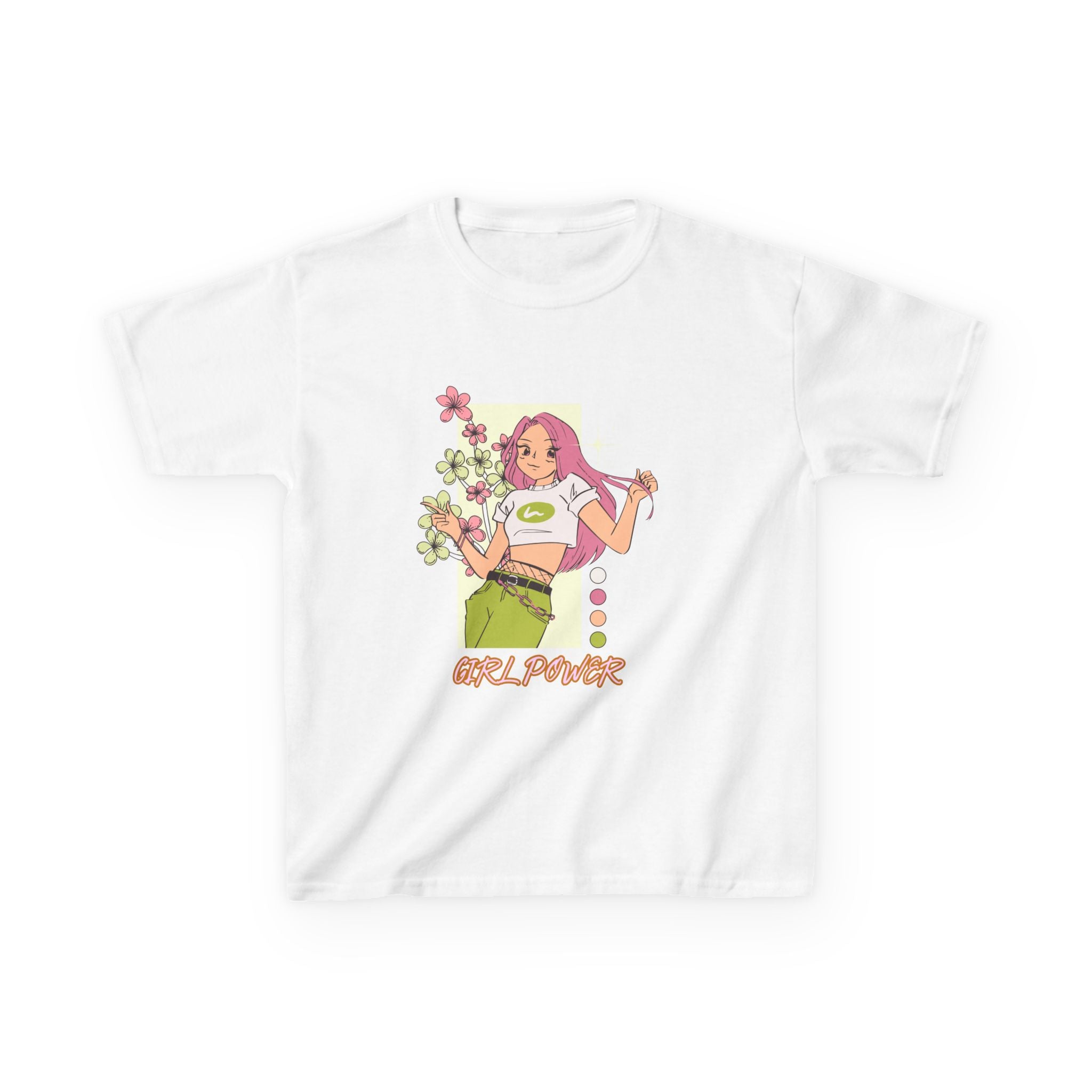 Girl Power-Kids Heavy Cotton™ Tee