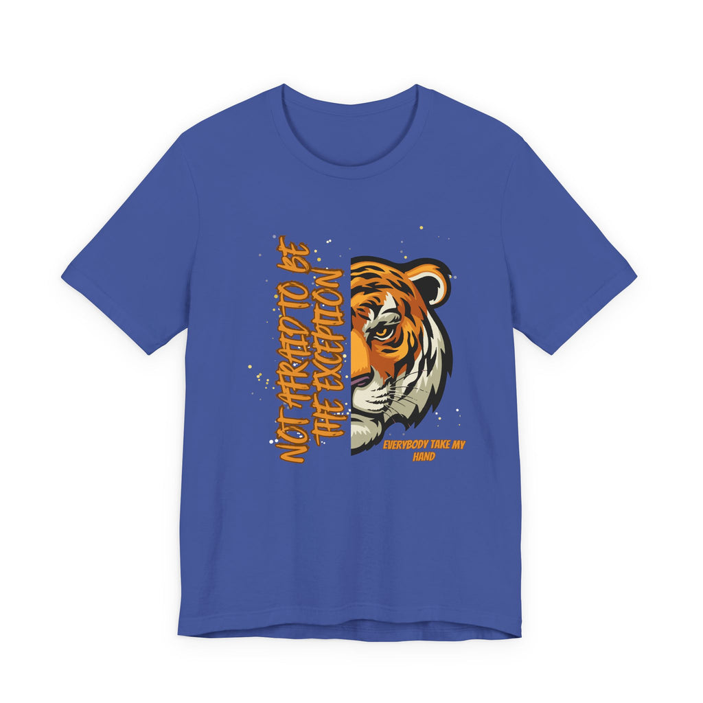 Not Afraid to Be the Exception-Unisex Jersey Short Sleeve Tee