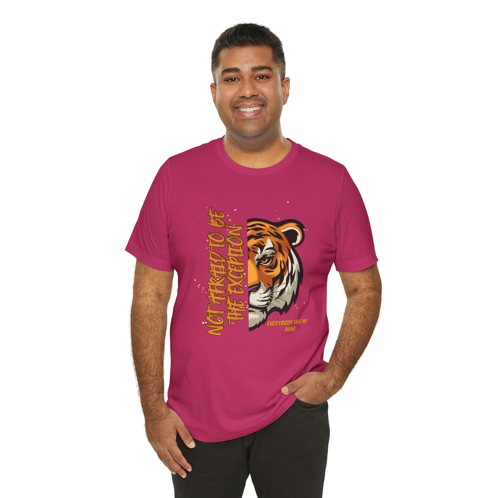 Not Afraid to Be the Exception-Unisex Jersey Short Sleeve Tee