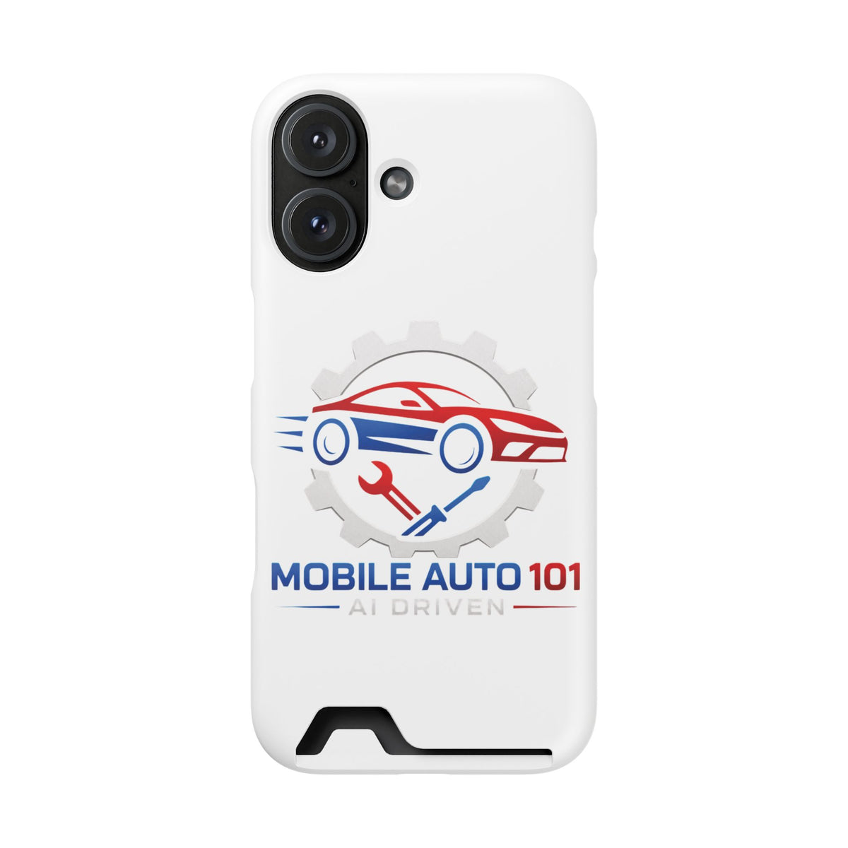 Mobile Auto 101 Logo Phone Case with Card Holder