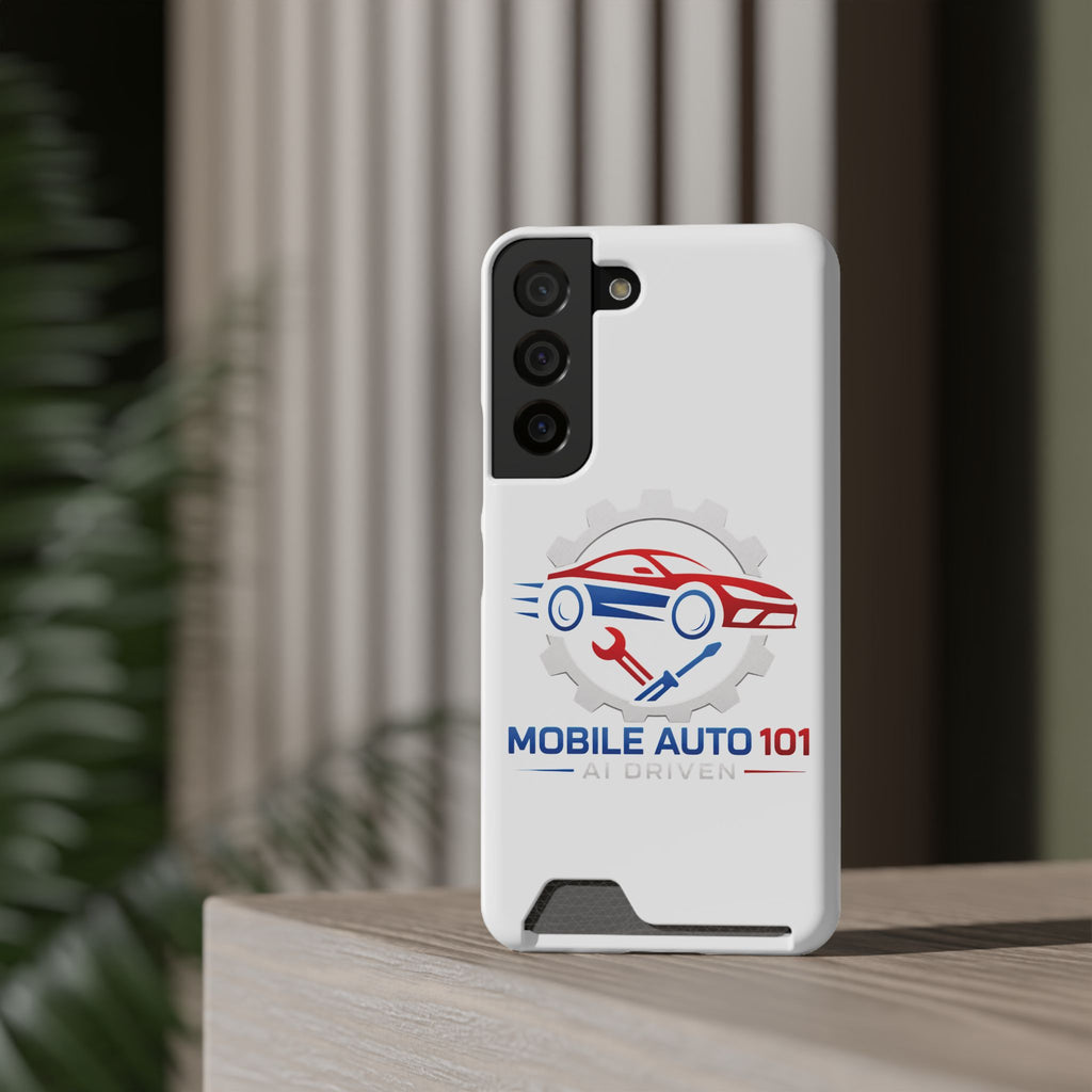 Mobile Auto 101 Logo Phone Case with Card Holder