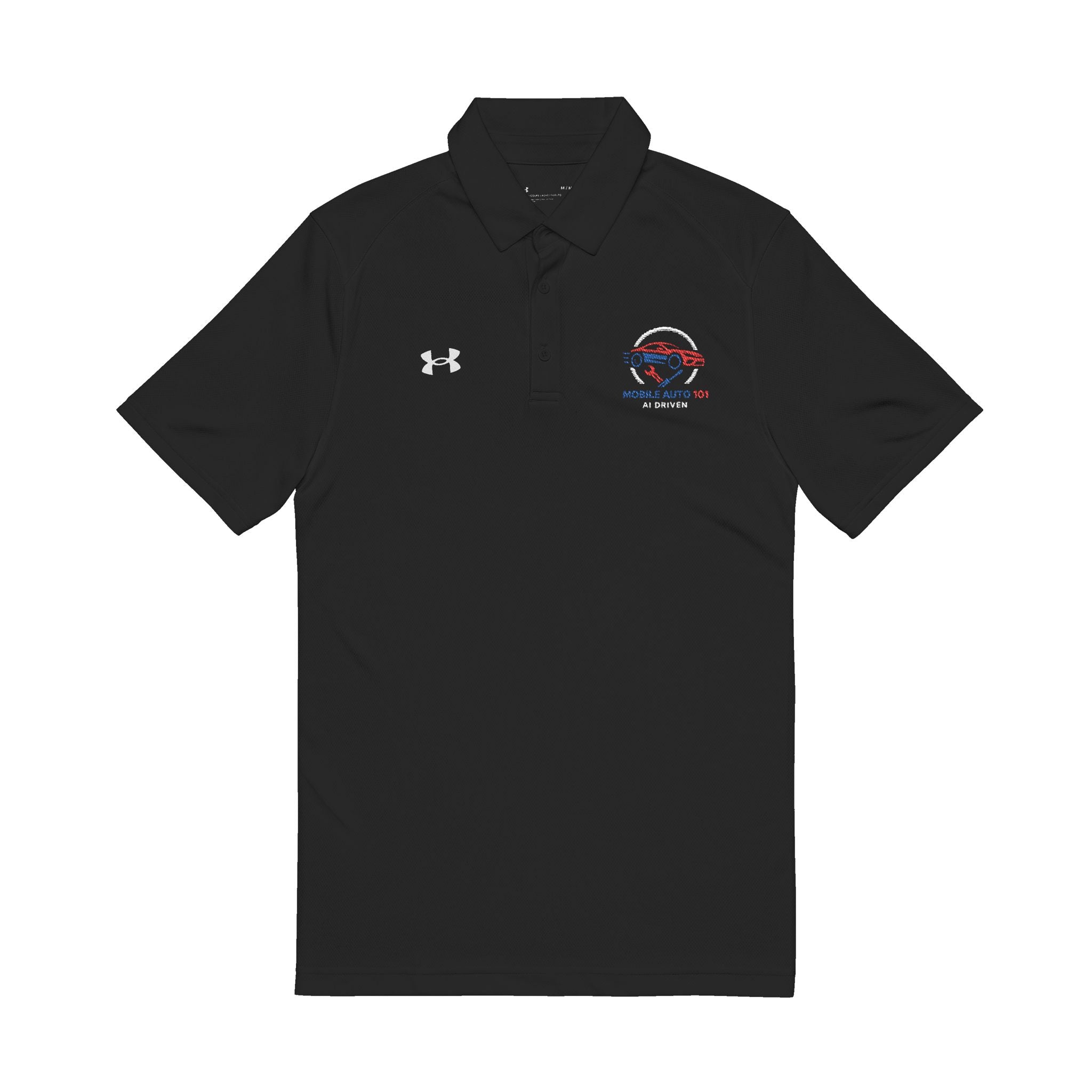 Mobile Auto 101 Embroidered Performance Polo — Under Armour Men's Golf/Work Shirt