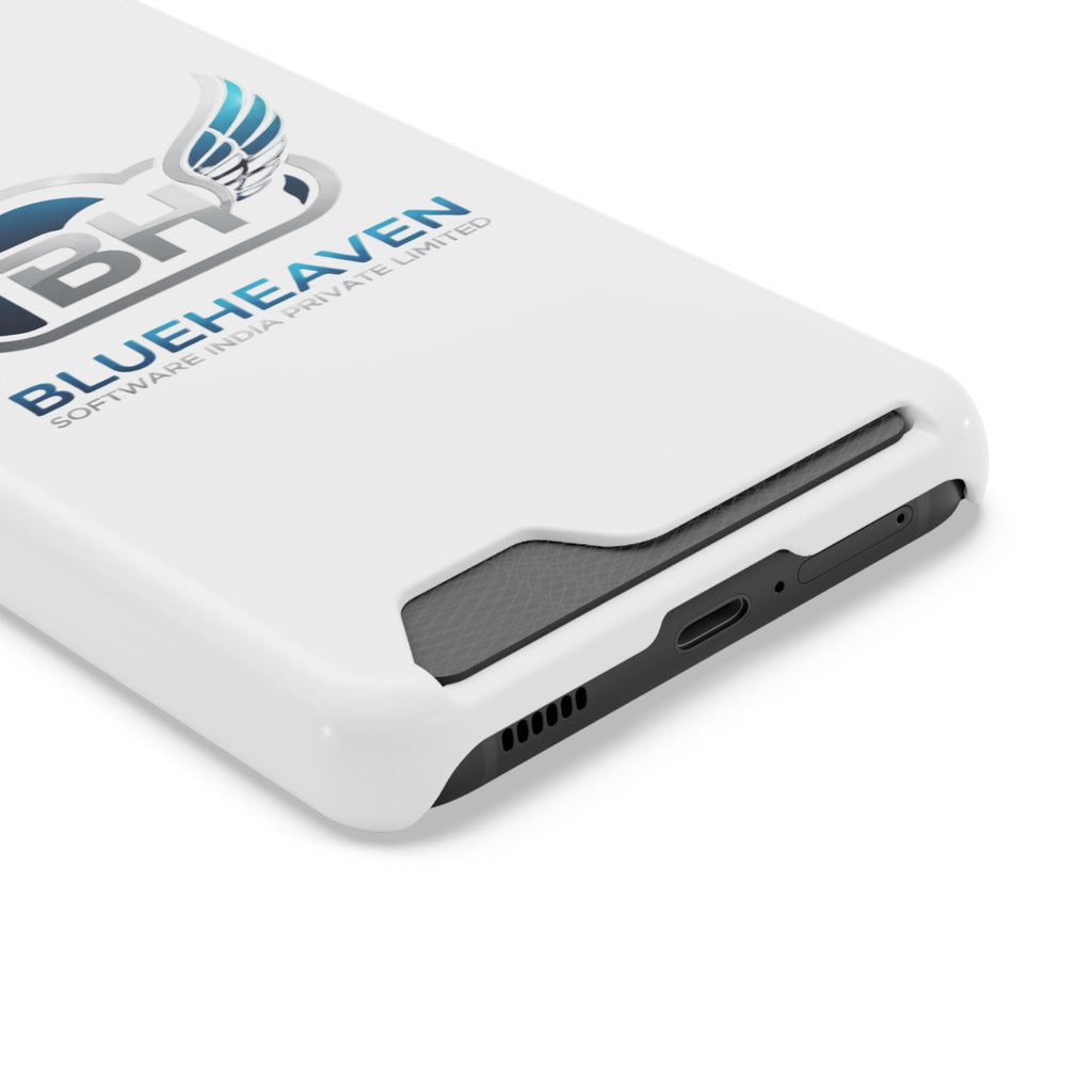 BlueHeaven Logo Phone Case with Card Holder