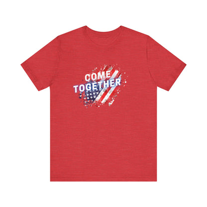 Come Together (Political Unity)-Unisex Jersey Short Sleeve Tee