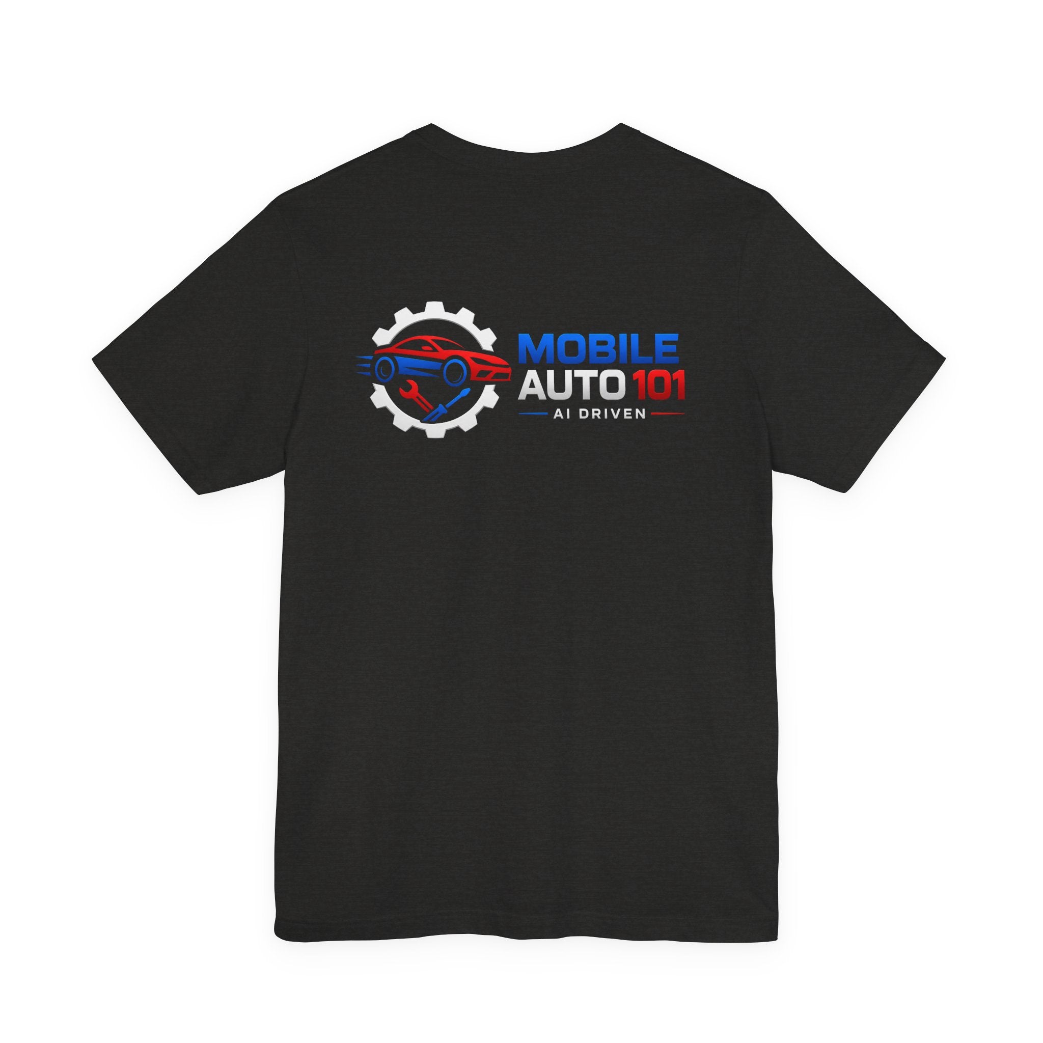 Mobile Auto 101 3rd Ed. (front and back design)-Unisex Jersey Short Sleeve Tee
