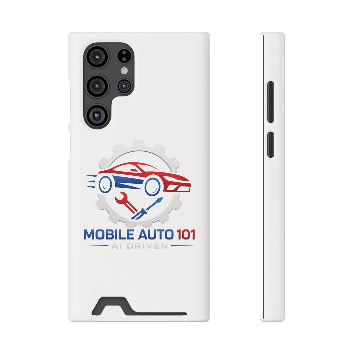 Mobile Auto 101 Logo Phone Case with Card Holder