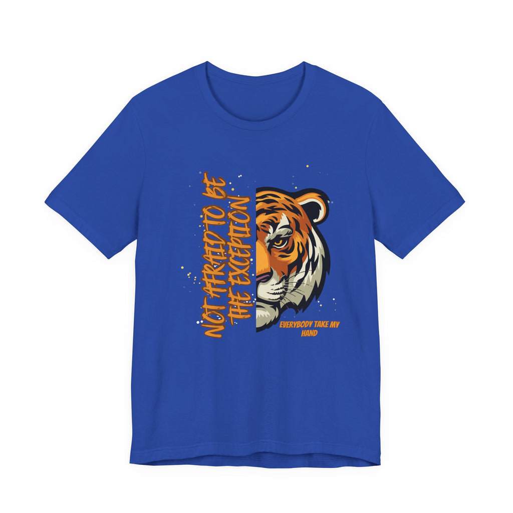 Not Afraid to Be the Exception-Unisex Jersey Short Sleeve Tee
