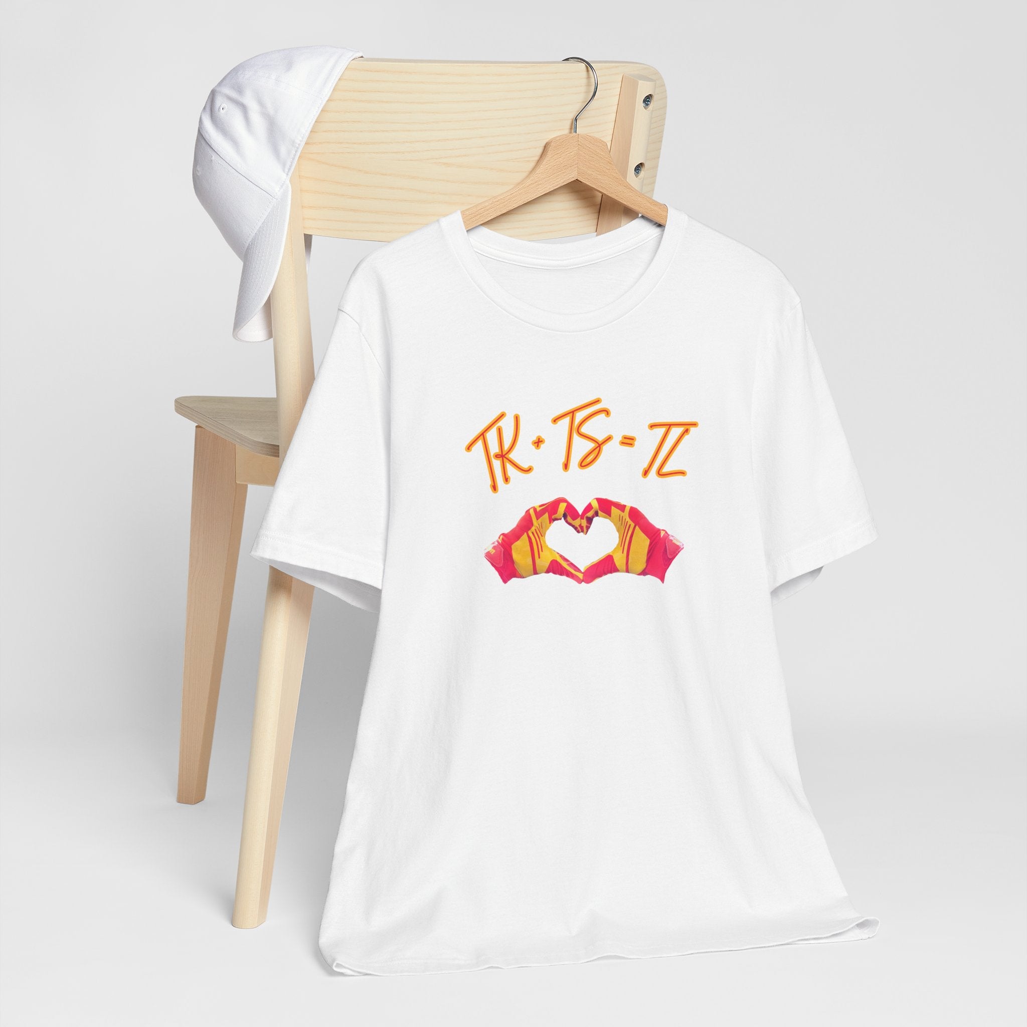 SWELCE TK+TS=TL Original Love Glove Design (Vers#3 for white) Jersey-Unisex Jersey Short Sleeve Tee
