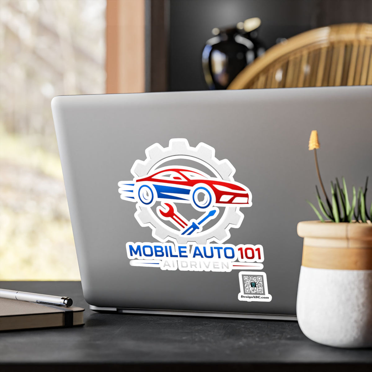 Mobile Auto 101 Logo Kiss-Cut Vinyl Decal