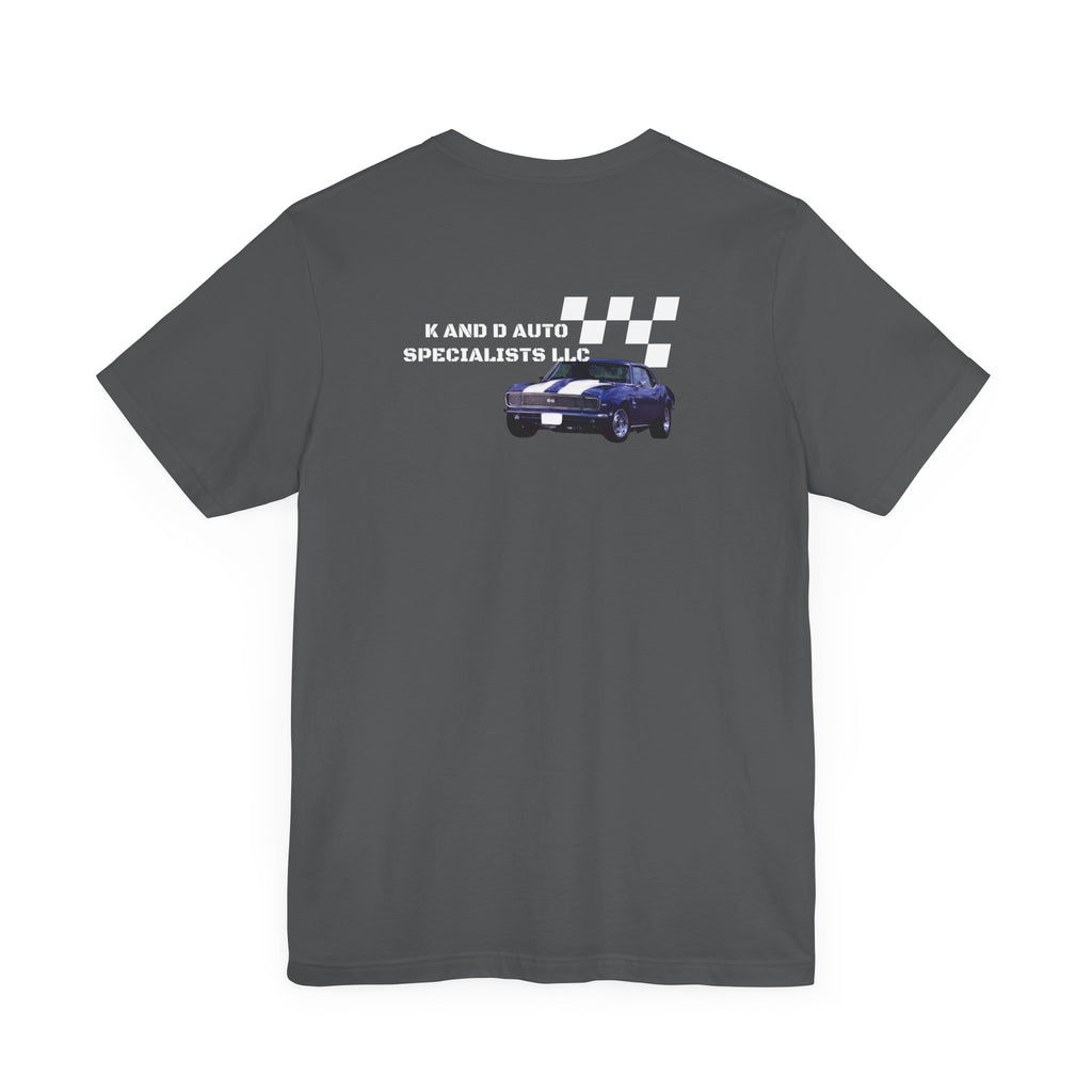 K and D Auto Specialists LLC.-Unisex Jersey Short Sleeve Tee