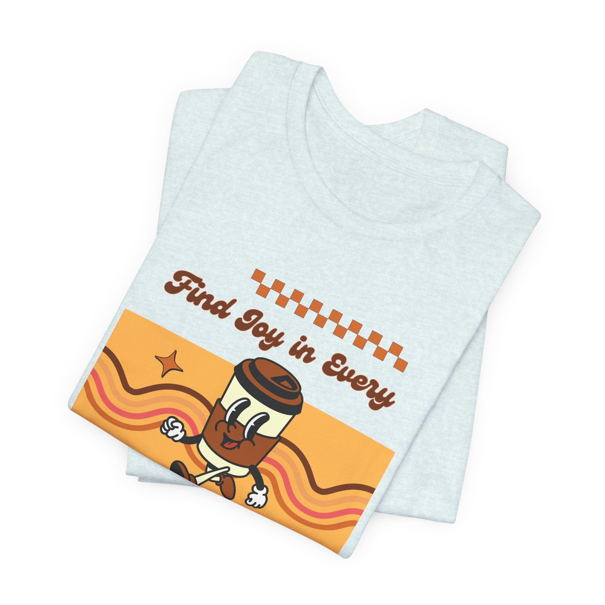 Find Joy in Every Step of Your Journey-Unisex Jersey Short Sleeve Tee