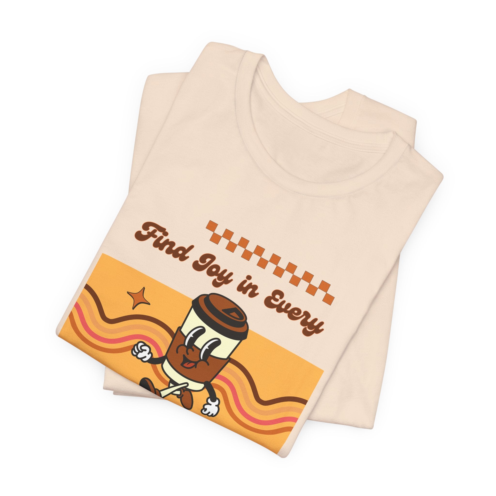 Find Joy in Every Step of Your Journey-Unisex Jersey Short Sleeve Tee