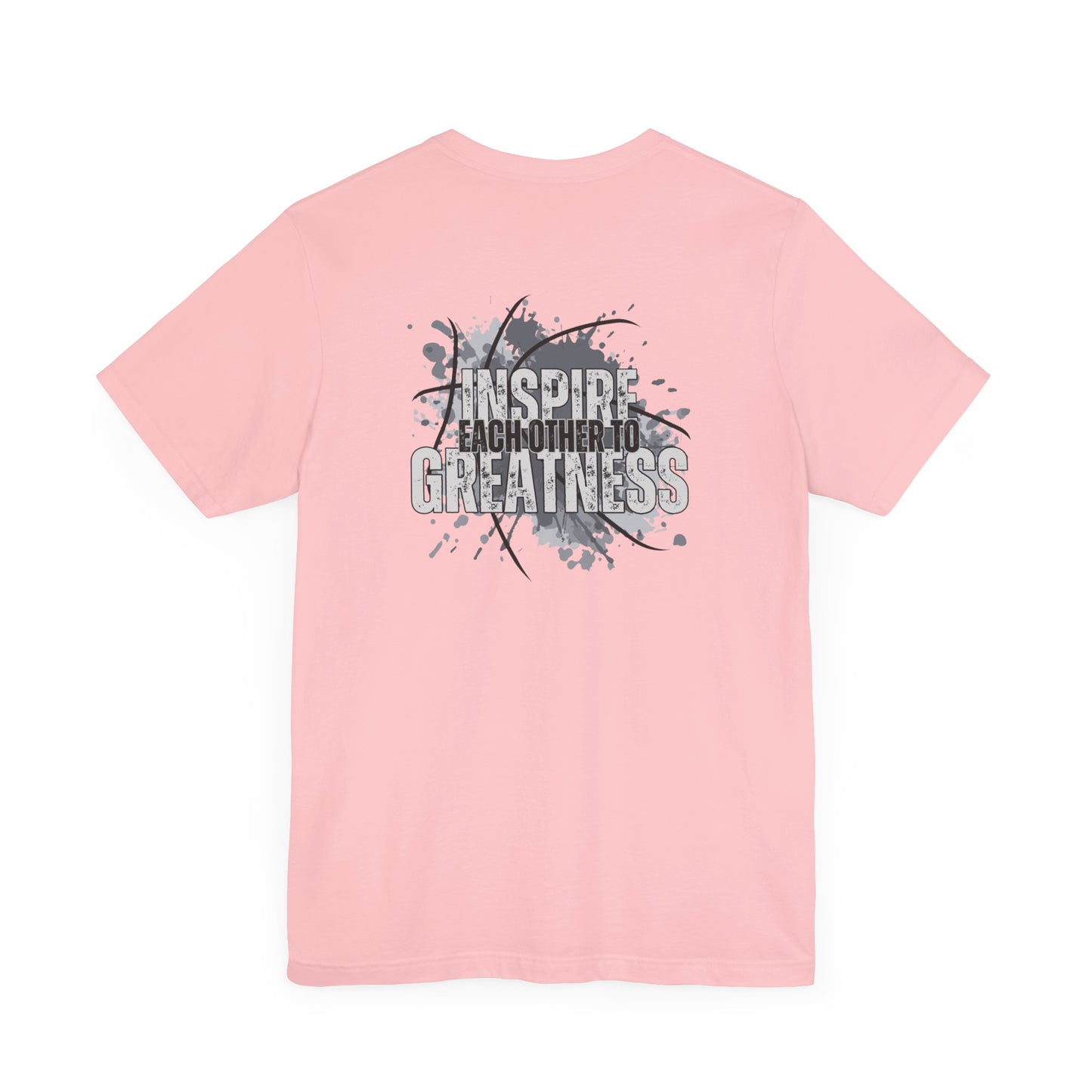 Inspire Each Other to Greatness-Double Sided Print-Unisex Jersey Short Sleeve Tee