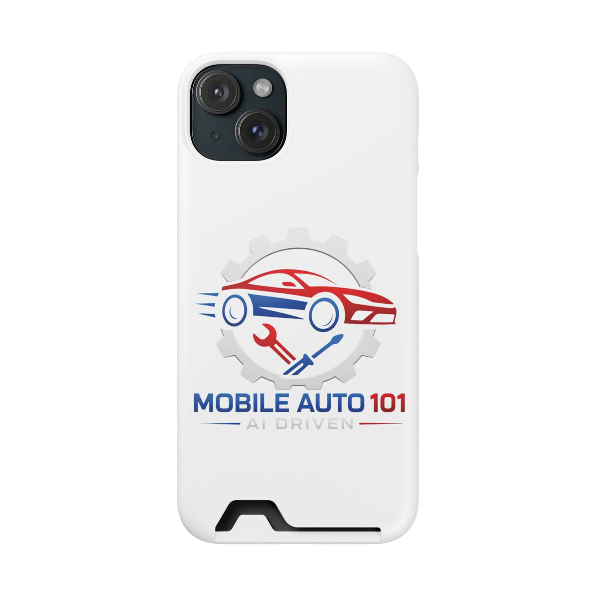 Mobile Auto 101 Logo Phone Case with Card Holder