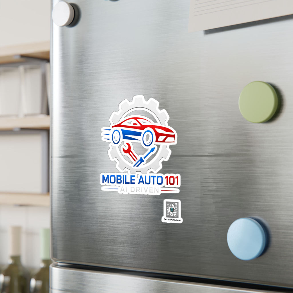 Mobile Auto 101 Logo Kiss-Cut Vinyl Decal