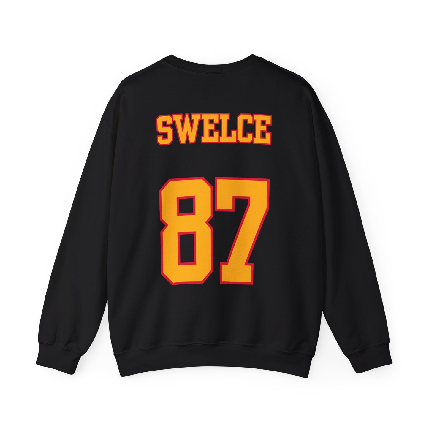 SWELCE #87 TK+TS=TL Original Love Glove Design (Vers.#3 for black)-Unisex Crewneck Sweatshirt