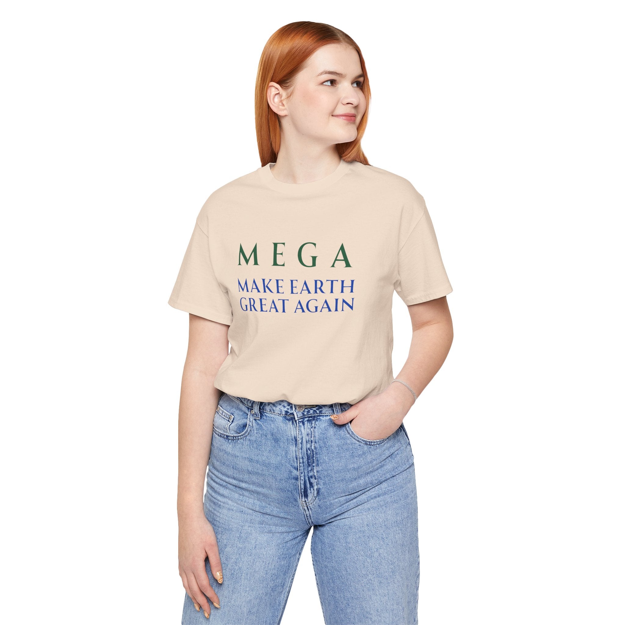 MEGA Make Earth Great Again-Unisex Jersey Short Sleeve Tee