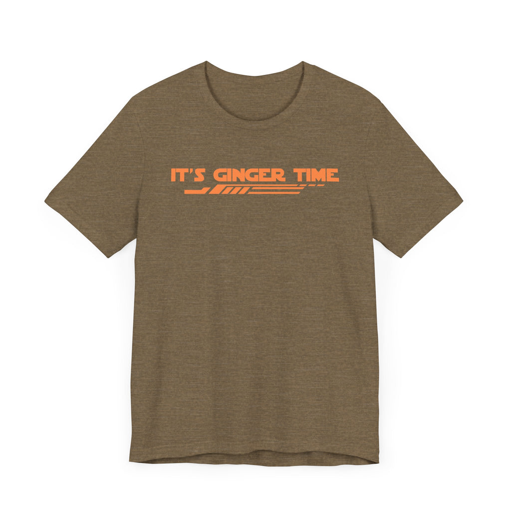 It's Ginger Time-Unisex Jersey Short Sleeve Tee