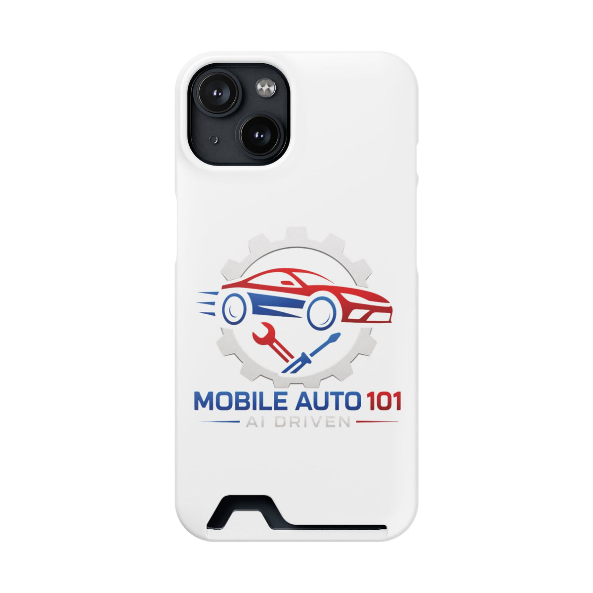 Mobile Auto 101 Logo Phone Case with Card Holder