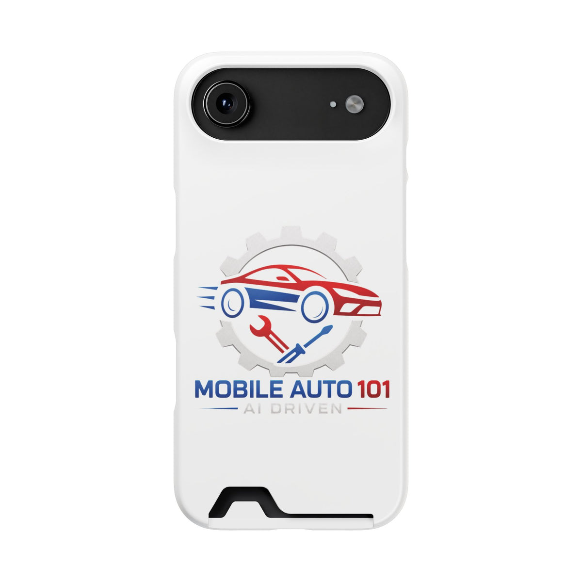 Mobile Auto 101 Logo Phone Case with Card Holder