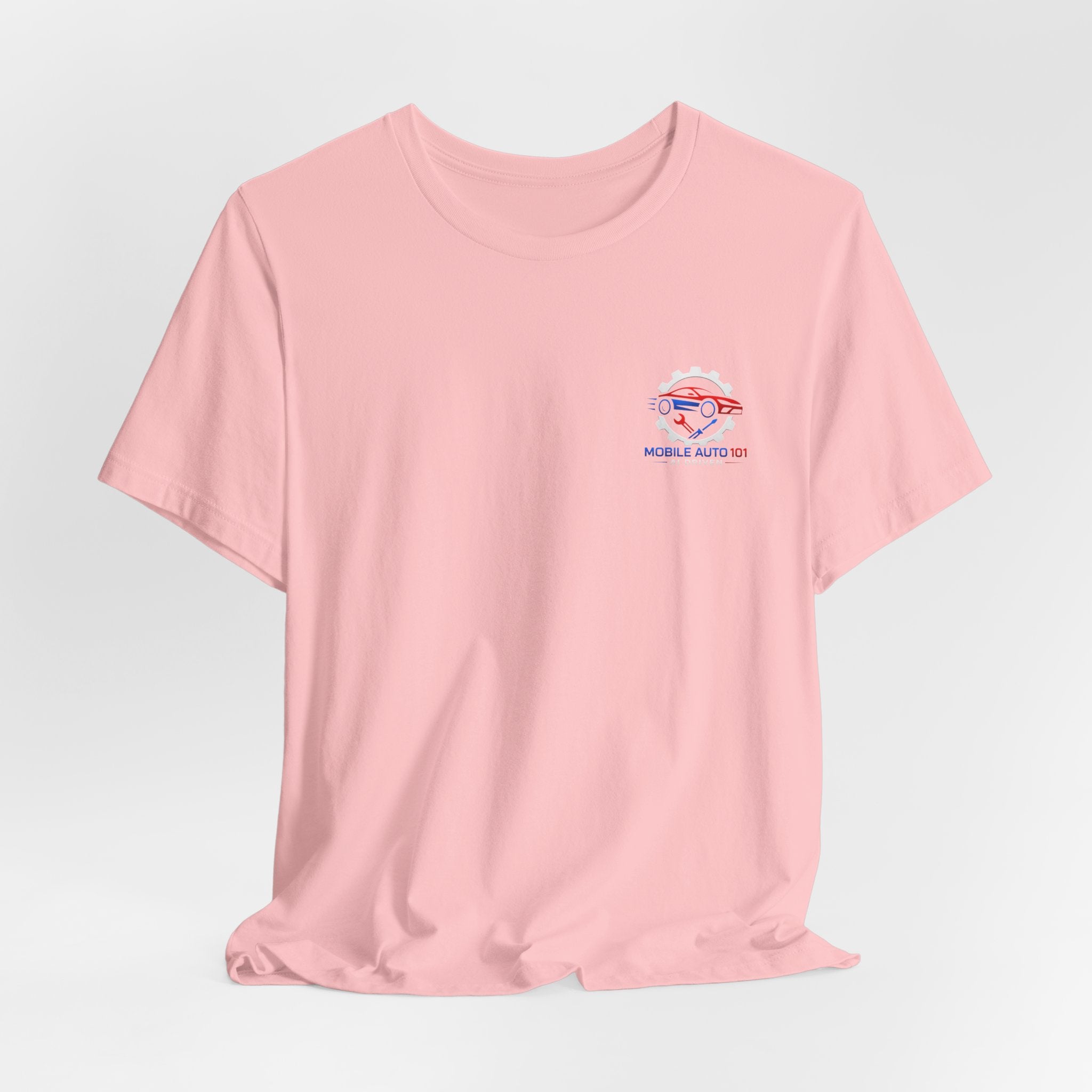 Mobile Auto 101 3rd Ed. (front and back design)-Unisex Jersey Short Sleeve Tee