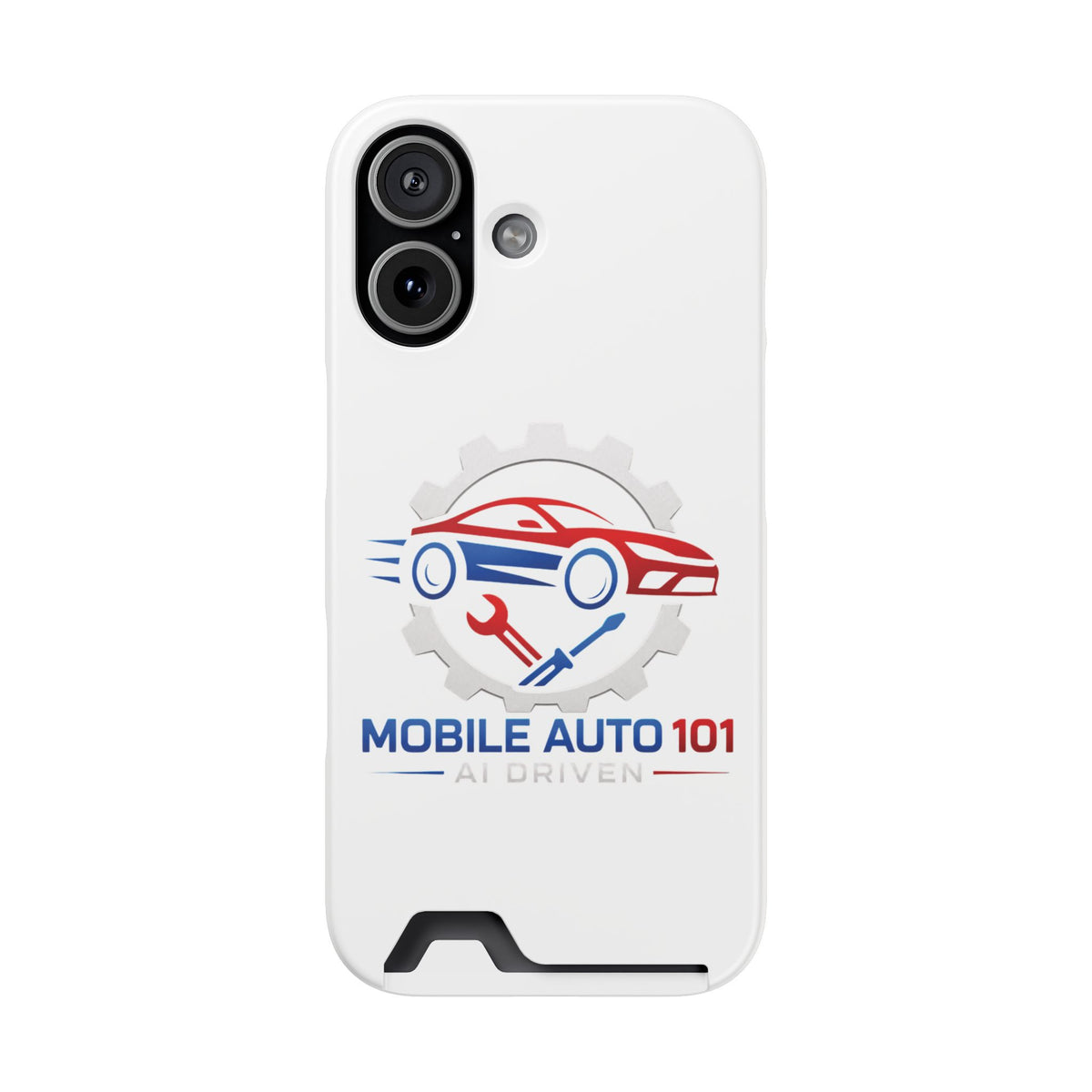 Mobile Auto 101 Logo Phone Case with Card Holder