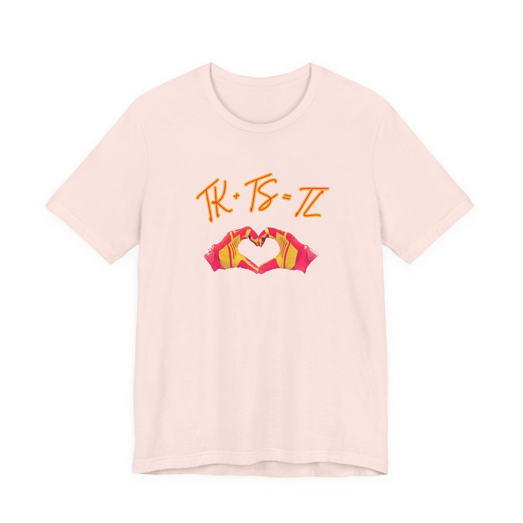 SWELCE TK+TS=TL Original Love Glove Design (Vers#3 for WHITE) Jersey-Unisex Jersey Short Sleeve Tee