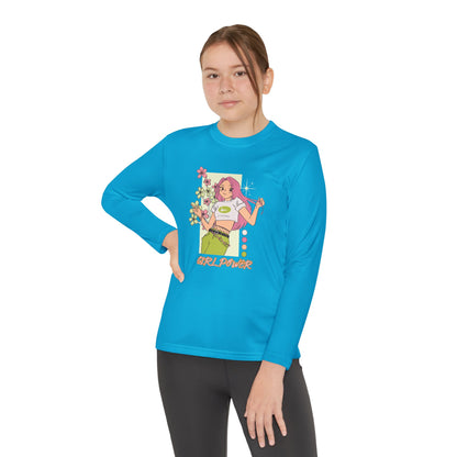 Girl Power-Youth Long Sleeve Competitor Tee