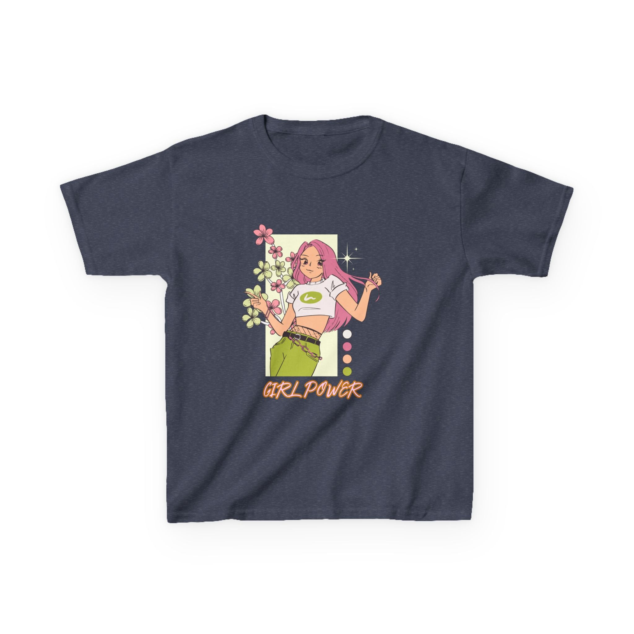 Girl Power-Kids Heavy Cotton™ Tee