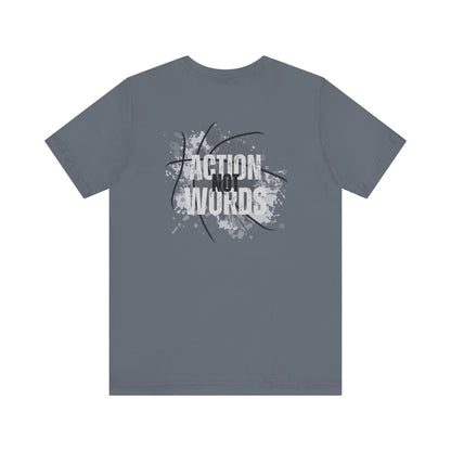 Action Not Words-Unisex Jersey Short Sleeve Tee