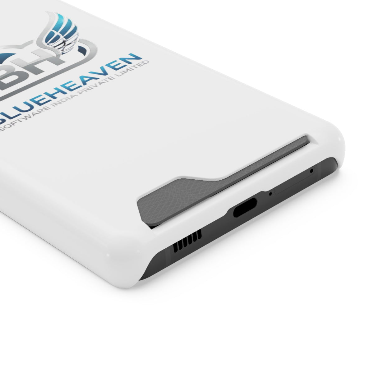 BlueHeaven Logo Phone Case with Card Holder