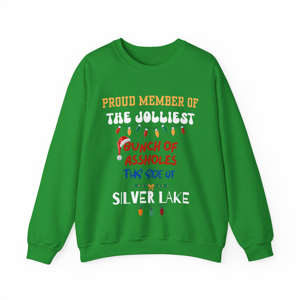 Proud Member Jolliest Bunch of A-holes (Silver Lake)-Unisex Crewneck Sweatshirt