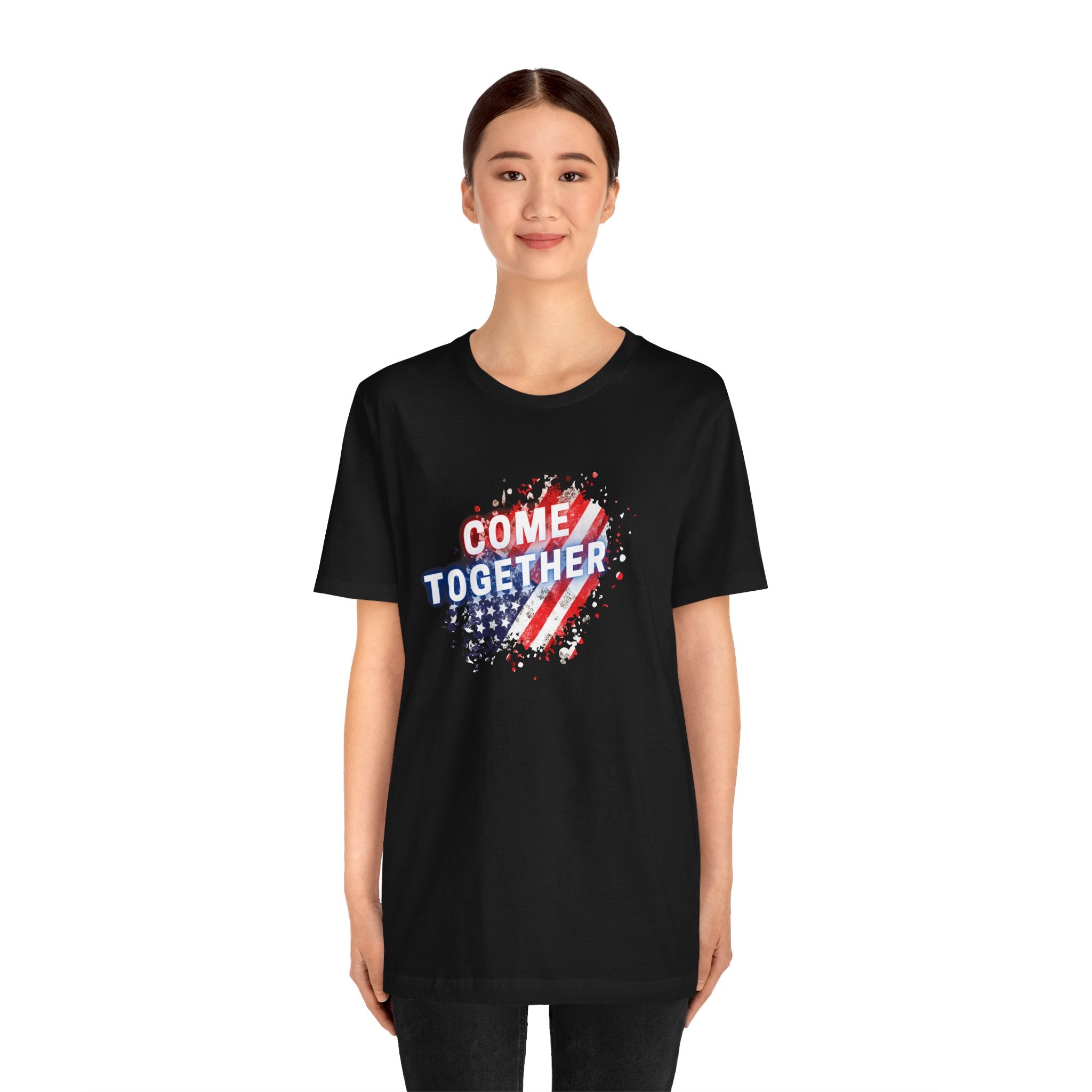 Come Together (Political Unity)-Unisex Jersey Short Sleeve Tee