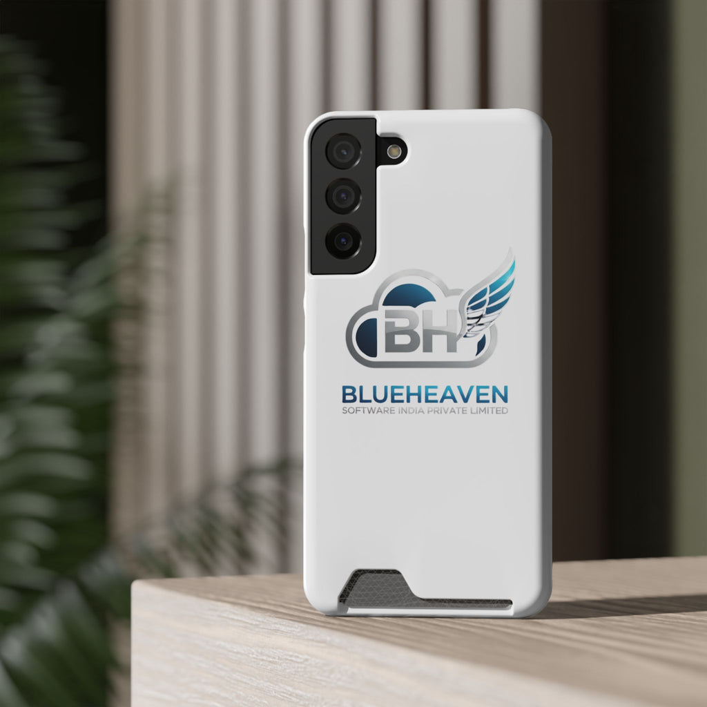 BlueHeaven Logo Phone Case with Card Holder