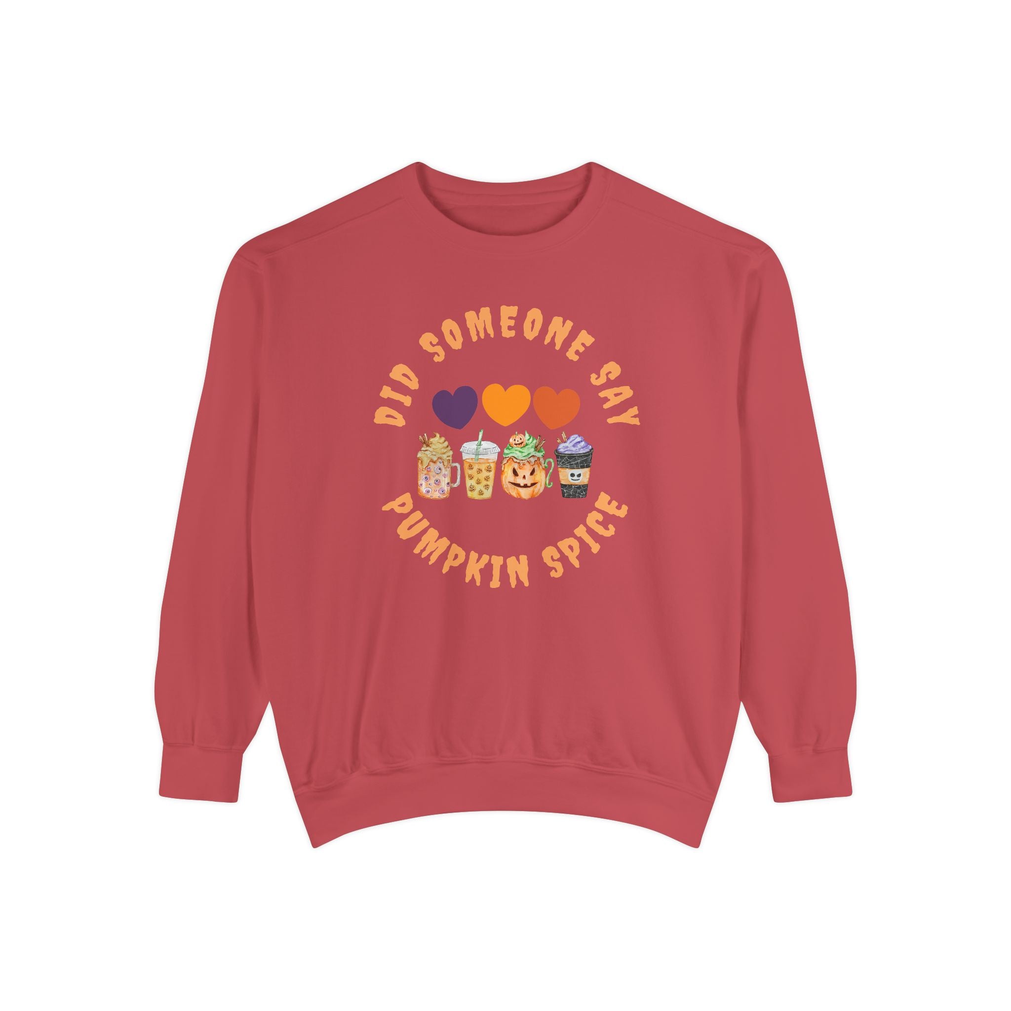 Pumpkin Spice Sweatshirt, Cozy Crewneck for Fall, Unisex Sweatshirt, Cute Autumn Apparel, Perfect for Halloween or Thanksgiving