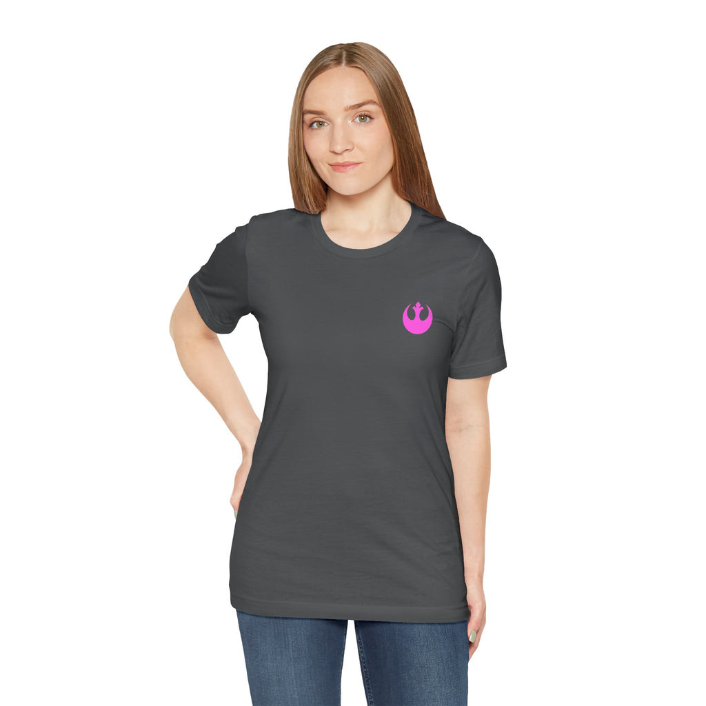 Rebel Mom Goin' Rogue 2 Sided-Unisex Jersey Short Sleeve Tee