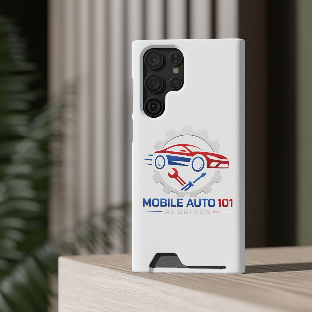 Mobile Auto 101 Logo Phone Case with Card Holder
