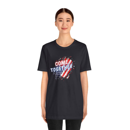 Come Together (Political Unity)-Unisex Jersey Short Sleeve Tee