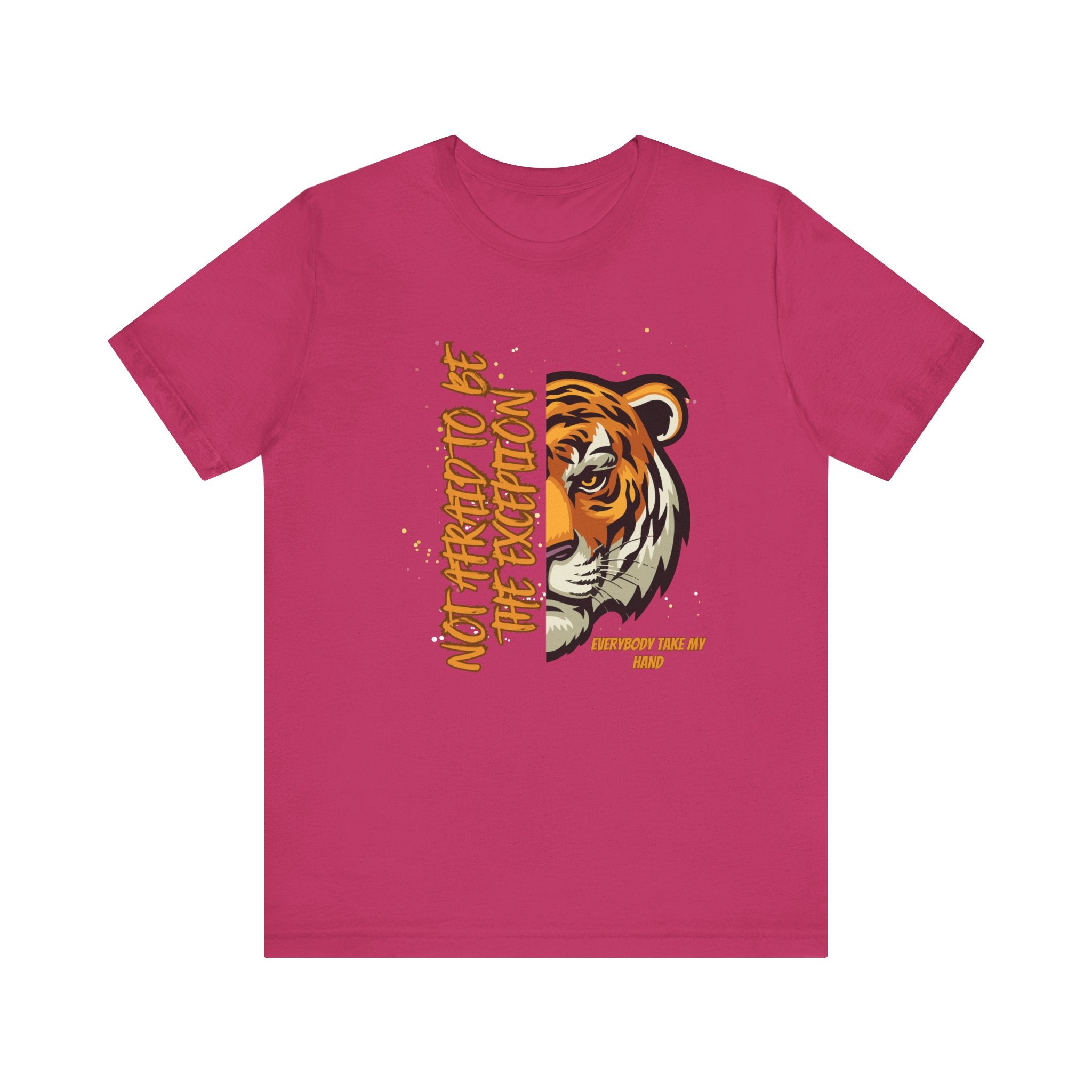 Not Afraid to Be the Exception-Unisex Jersey Short Sleeve Tee
