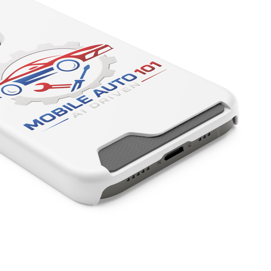 Mobile Auto 101 Logo Phone Case with Card Holder